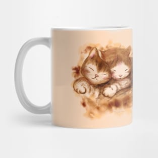 Hug me cute cat baby Mug